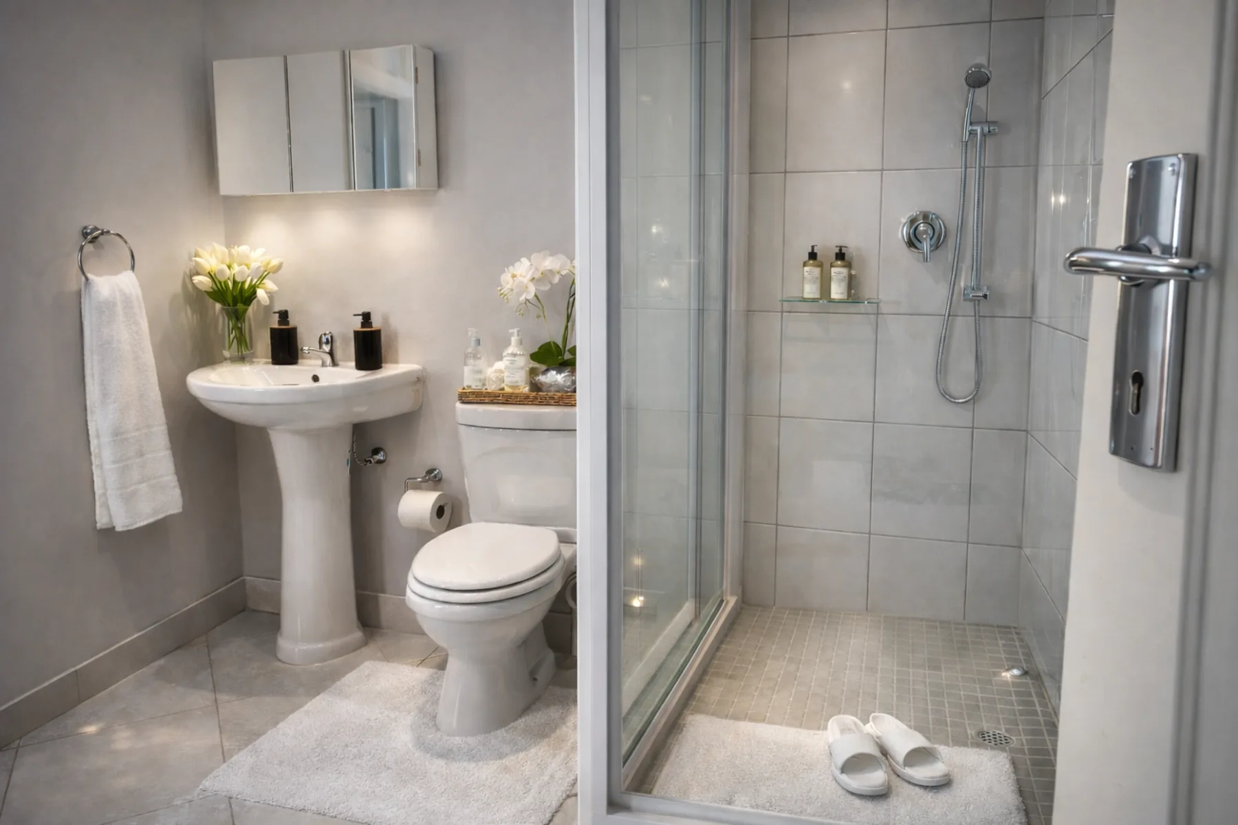 Bathroom – walk-in shower